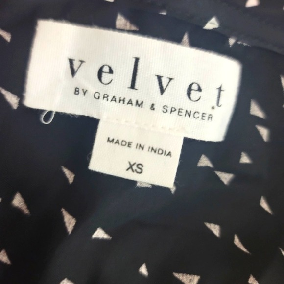 VELVET BY GRAHAM & SPENCER RACHEL SATIN TUNIC DRESS sz XS - Picture 10 of 16